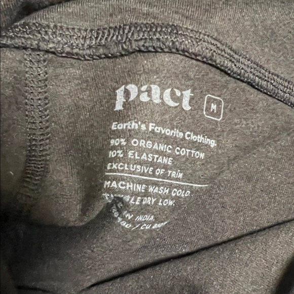 Pact Women's On the Go To Legging Chocolate Heather Medium Organic - Picture 4 of 4